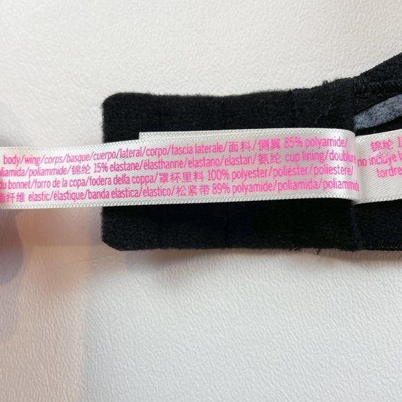 NWOT Victoria's Secret PINK Bra 34B Wear Everywhere Wireless Push Up Rainbow - Picture 9 of 9